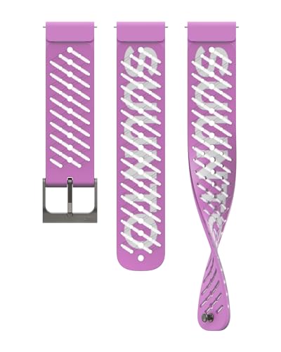 SUUNTO 22 ATH5 Silikon Armband Orchid Purple S+M - Weiches Ersatzband, Kompatibel mit Race, Vertical, 9 Peak Pro, 9 Peak, 5 Peak