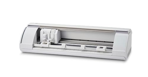 Silhouette CAMEO 5 Kreativplotter, Schneideplotter Weiß mit 2 Werkzeugköpfen und präziser Path-Technologie, 30,5 cm