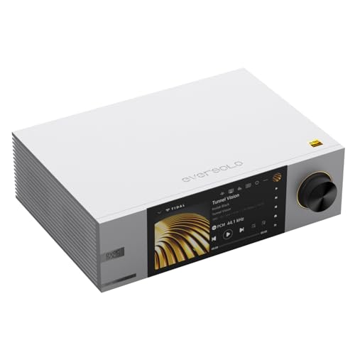 Eversolo DMP-A6 Master Edition Gen 2, Internet-Radio mit Dual ES9038Q2M DAC, 6-Zoll LCD-Display, HDMI ARC und individueller RGB-Beleuchtung