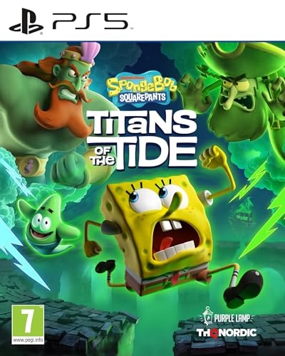 THQ Nordic SpongeBob SquarePants: Titans of the Tide, PS5-Spiel mit nahtlosem Wechsel zwischen SpongeBob und Patrick, einzigartigen Plattformfähigkeiten und Originalbesetzung