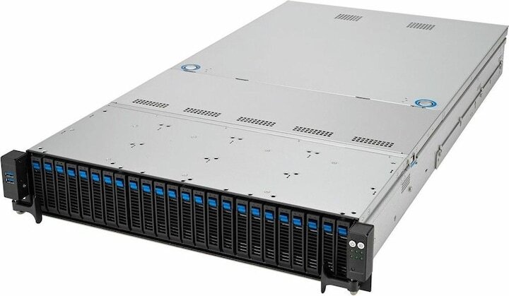 Asus RS521A-E12-RS12U, NAS Server mit AMD EPYC, 12 NVMe-Slots, 1,6 kW, 2 HE