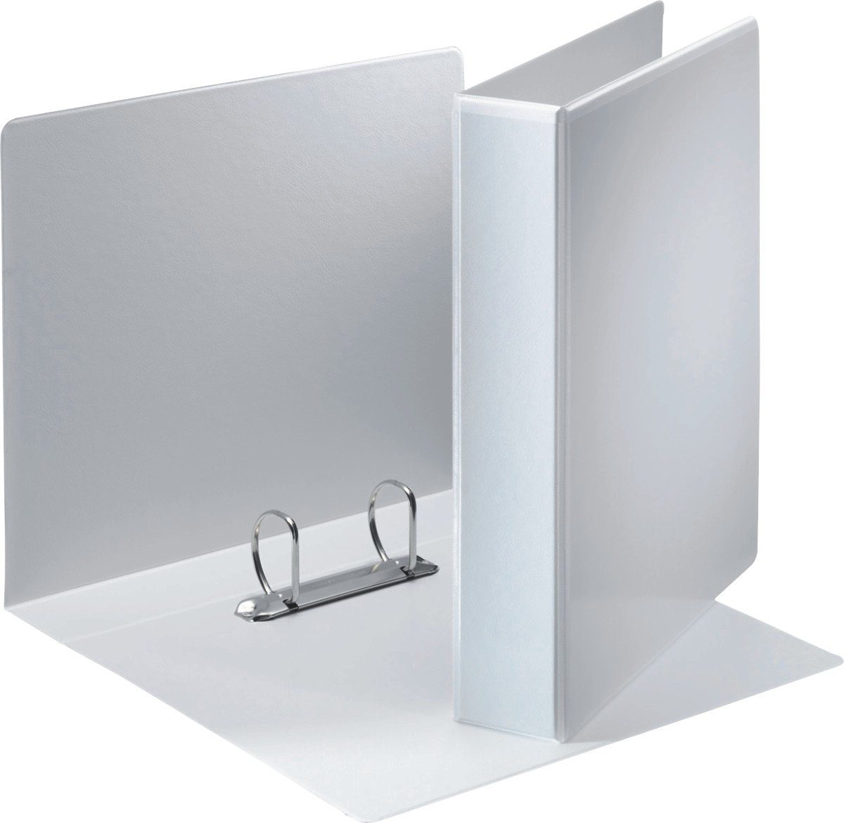 ESSELTE Präsentationsordner mit 2-Ring-Combi-D-Mechanik, A4, weiß
