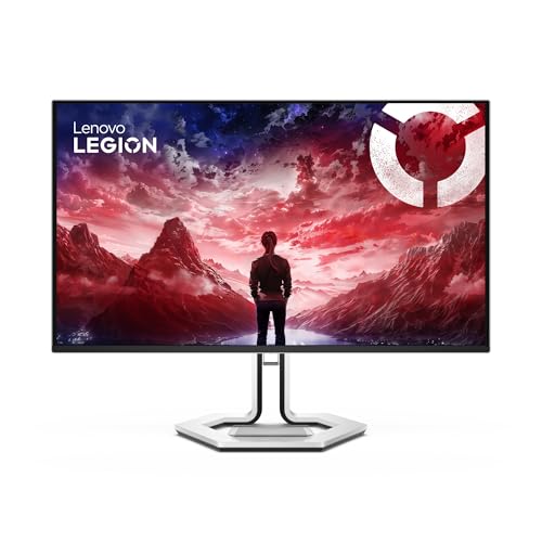 Lenovo Legion Pro 32UD-10, 32" UHD OLED Gaming Monitor, 3840x2160, 240Hz, 0.03 ms Reaktionszeit, USB-C, Standfuß Weiß