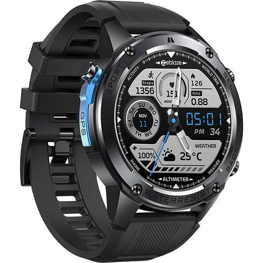 Zeblaze Stratos 2 Ultra Smartwatch, MIL-STD 810H zertifizierte Sportuhr mit 10 ATM Wasserbeständigkeit und präzisem GPS