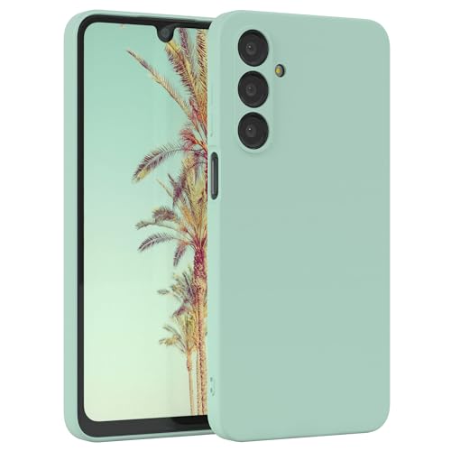 EAZY CASE Silikonhülle für Samsung Galaxy A16 5G, stoßfest und dünn mit Kameraschutz, Mint Grün