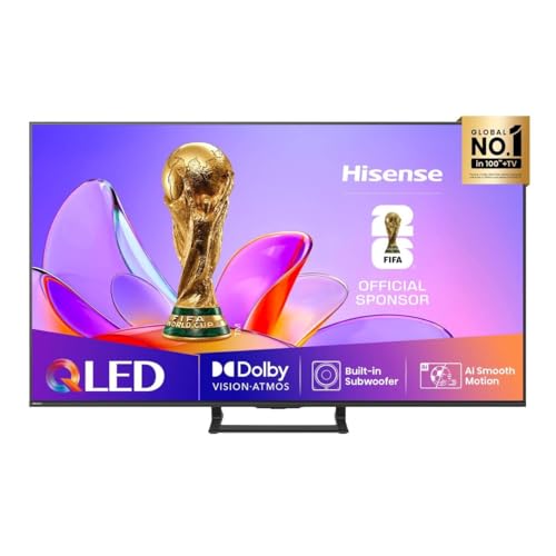 Hisense 55A7Q QLED TV mit Dolby Vision & Atmos, Subwoofer, VIDAA Smart OS und über 1 Mrd. Farben