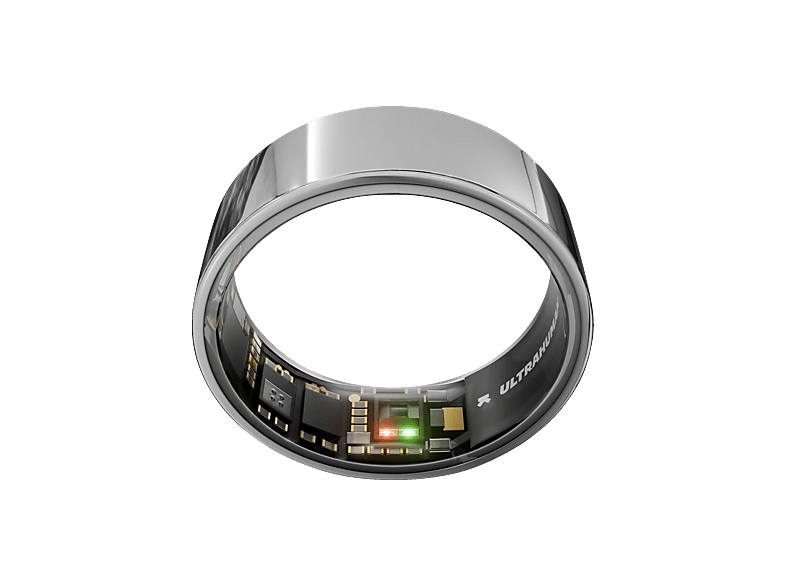 ULTRAHUMAN Ring AIR, Smart Schlaf- und Fitness-Tracker aus Titan, Größe 8, Wasserfest, mit bis zu 6 Tagen Akkulaufzeit, für Männer und Frauen