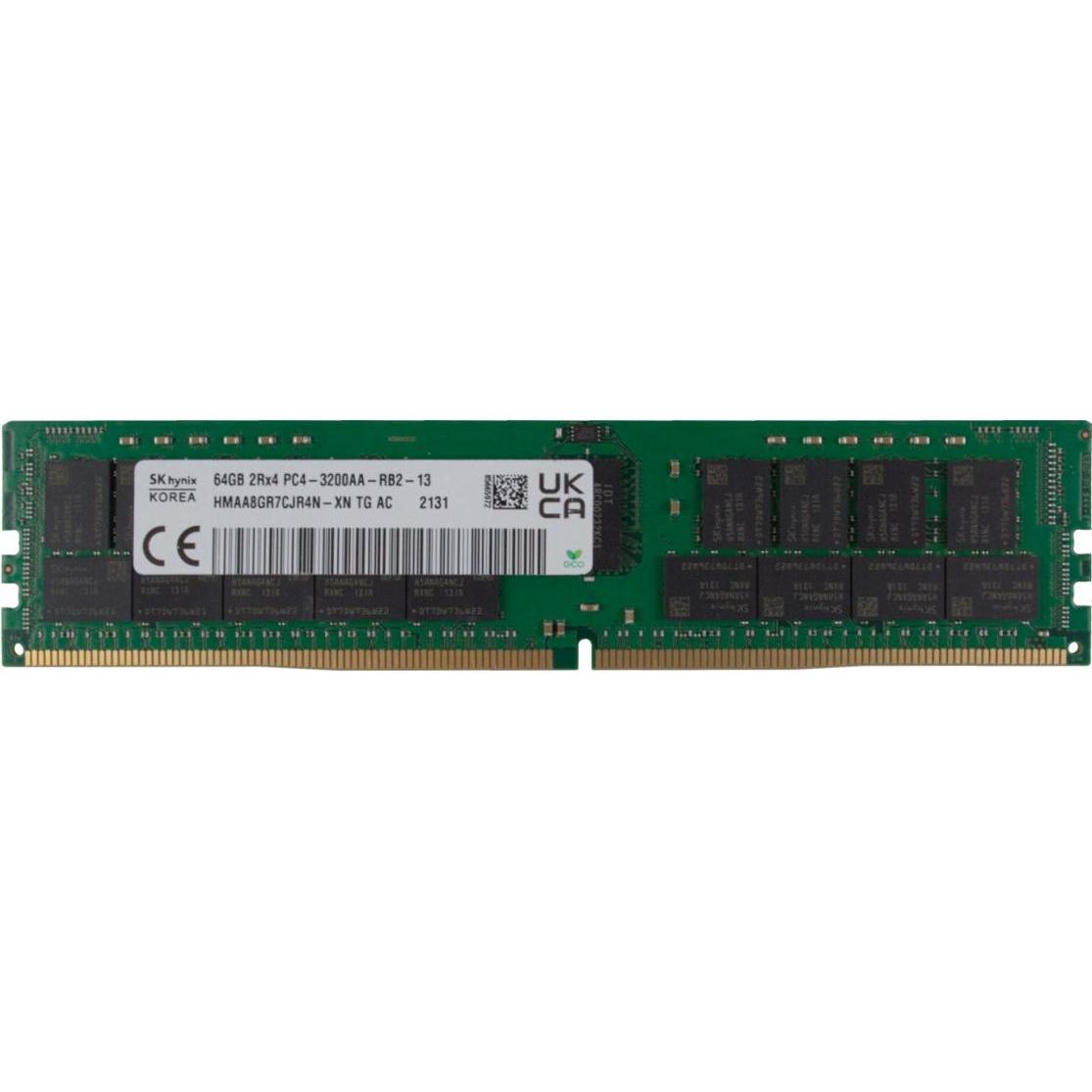 Dell 64GB DDR4-3200 RDIMM, ECC Registered Arbeitsspeicher für Server und Workstations, hohe Zuverlässigkeit und Effizienz