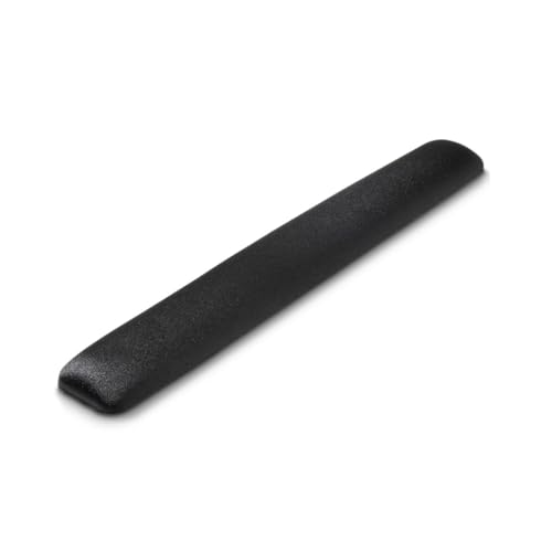 Hama Ergo Tastatur-Handballenauflage, Ergonomische Handballenauflage mit Memory Foam, Schwarz