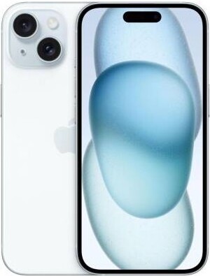 Apple MTP43QN/A - iPhone 15 128GB - 6.1" Super Retina XDR OLED Display, Dual Camera System, 5G, iOS 17, Blue