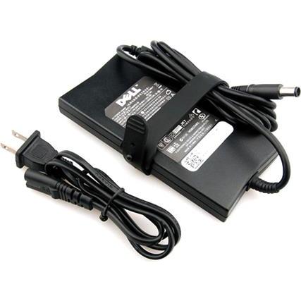 Dell PA-3E AC-Adapter (90 W), Notebook Netzteil mit 3-poligem Wandstecker, Schwarz