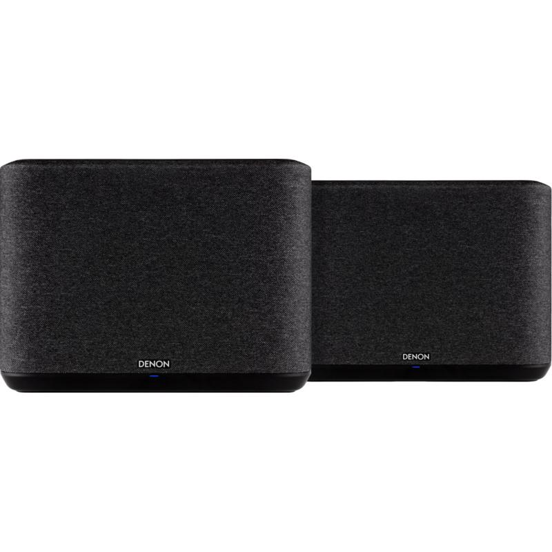 Denon Home Duopack 250, Multiroom WLAN Lautsprecher mit HEOS-Unterstützung, Schwarz