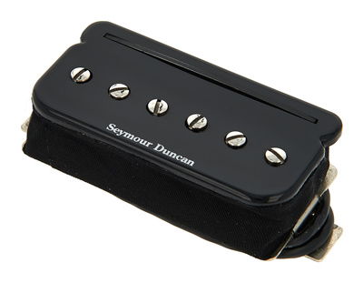 Seymour Duncan TBPR-1B P-Rail Trembucker, Multifunktionaler Humbucker in Schwarz, P90 & Rail im Gehäuse, splitbar, Bridge Position