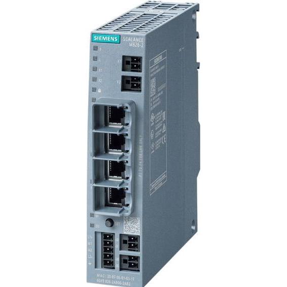 Siemens SCALANCE M826-2 SHDSL-Router, 15,3 Mbit/s, integrierter 4-Port Switch, VPN- und Firewall-Sicherheit