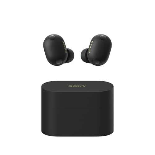 Sony WF-1000XM6, Flagship Noise Cancelling In-Ear-Kopfhörer mit Hi-Res-Sound, 24 Std. Akkulaufzeit, IPX4 – Schwarz