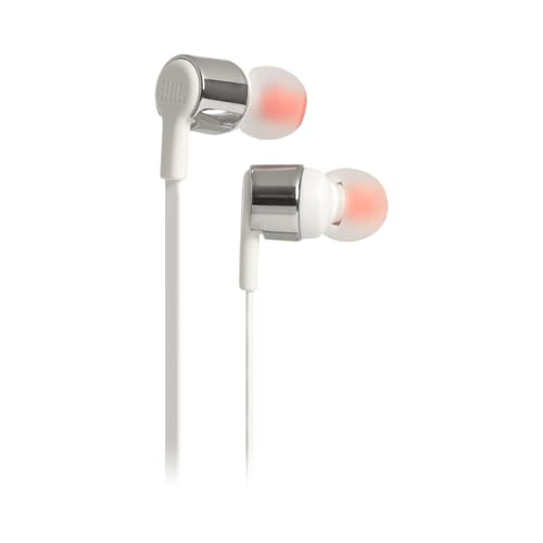 JBL Tune 210, In-Ear-Kopfhörer mit Pure Bass Sound und Freisprechfunktion, Metallic-Finish