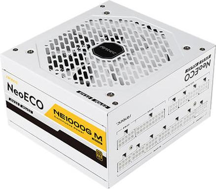 Antec NE1000G M White, 1000W (1000 W), PC Netzteil mit 80 PLUS Gold Zertifizierung und weißem Design