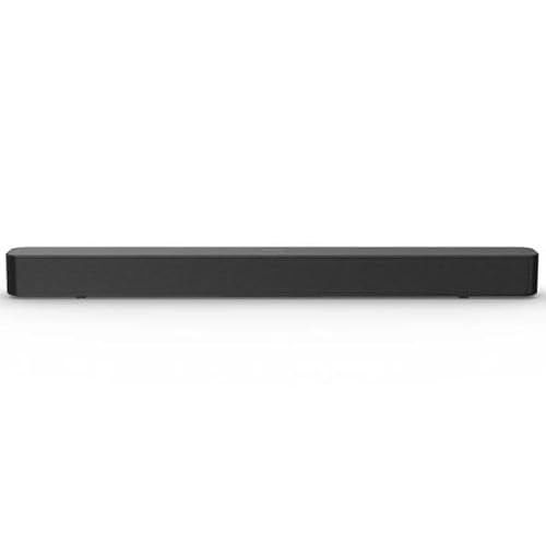 Philips Soundbar 2.0, Stereo 2.0 Kanal mit 60 W Leistung, Schwarz