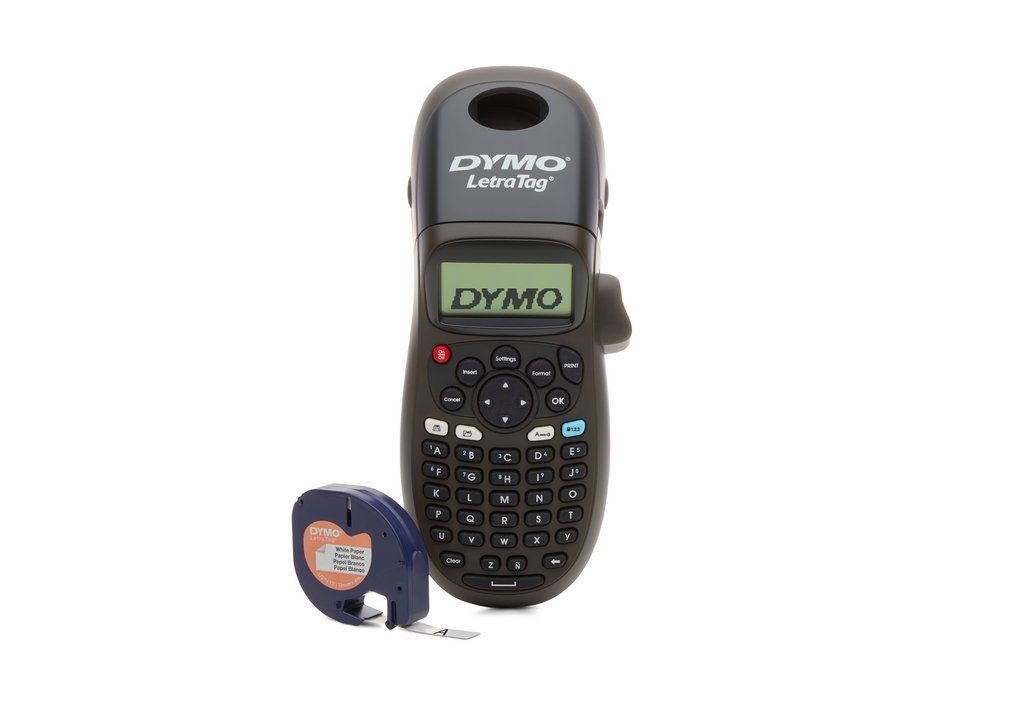 DYMO Beschriftungsgerät Dymo 2125197, Tragbares Beschriftungsgerät mit Band zum Aufbügeln, 160 dpi - Schwarz