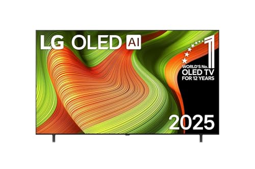 LG OLED77B59LA, 77 Zoll 4K OLED AI TV mit α8 Gen2 Prozessor, webOS 25, 120Hz und Dolby Vision/Dolby Atmos