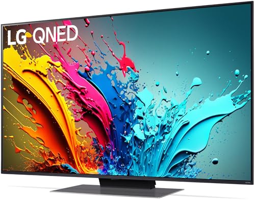 LG 50QNED86T6A TV 50" (127 cm) QNED Fernseher mit α8 4K AI-Prozessor und bis zu 120Hz, Schwarz [Modelljahr 2024]
