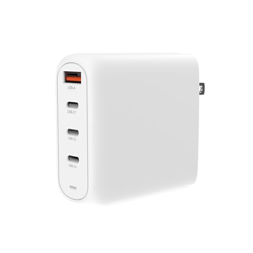 CREATIVE 100W GaN Charger, 4-Port-USB-GaN-Wandladegerät mit PPS, PD 3.0 und QC 4.0+ in Schwarz - Preisvergleich