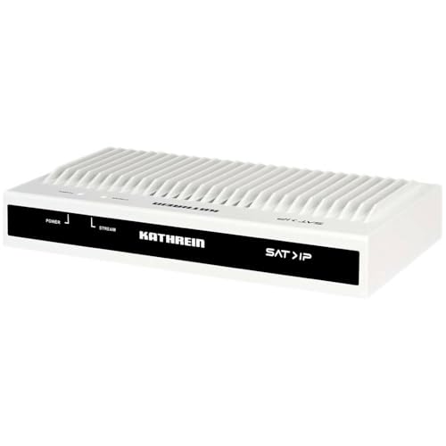 Kathrein SAT-to-IP Server EXIP 418, 8x DVB-S/DVB-S2 HDTV Tuner, Unicable-fähig, Wandmontageset inklusive