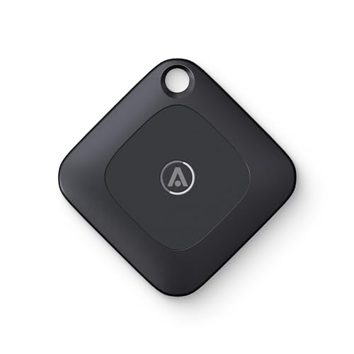 Alkaya Schlüsselfinder Keyfinder GPS Air Tracker Tag - iOS NUR, Bluetooth für Gepäck, austauschbarer Akku (2er Set)