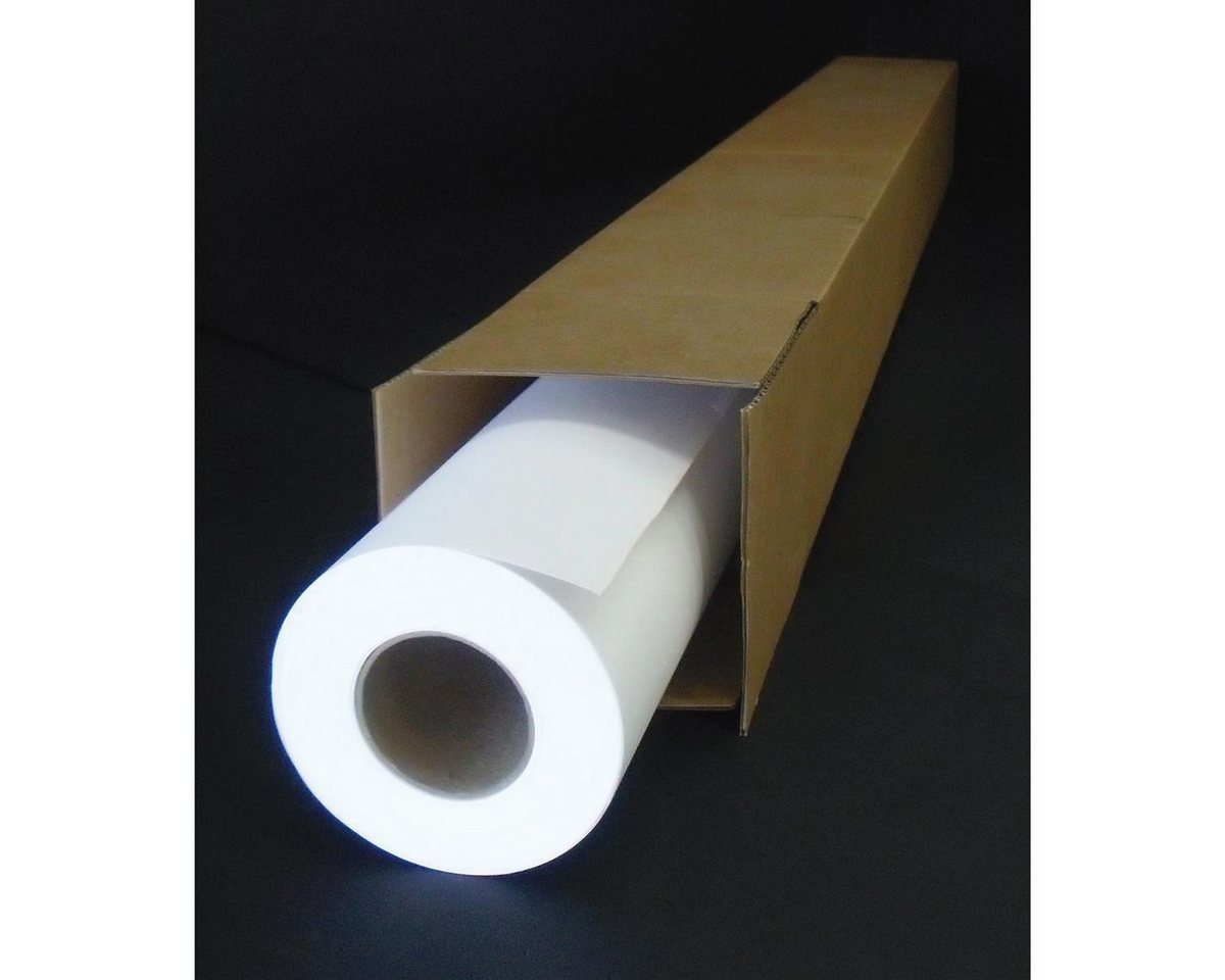 Soennecken Fotopapier Plotterpapier Instant Foto Satin 240g 914cmx30m, weiß