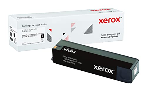 Xerox Everyday Schwarz Druckerpatrone ersetzt HP 970XL (CN625AE, CN625A, CN625AM), hohe Ergiebigkeit, umweltfreundlich, 006R04595