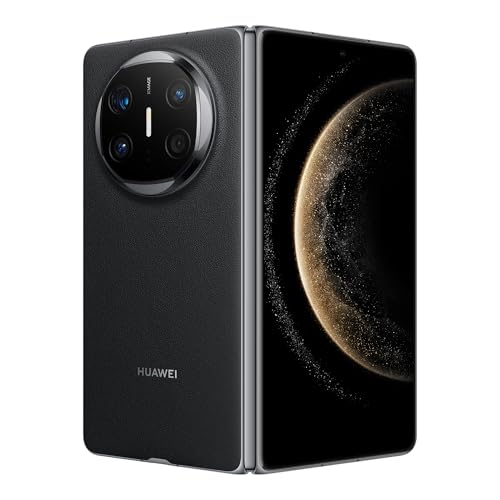 HUAWEI Mate X6, 12+512GB, Klappbare Form, Ultra Chroma Kamera, Kunlun Glass™ der 2. Generation, X-True™ Display, Live-Multitask, Lange Akkulaufzeit, Schwarz