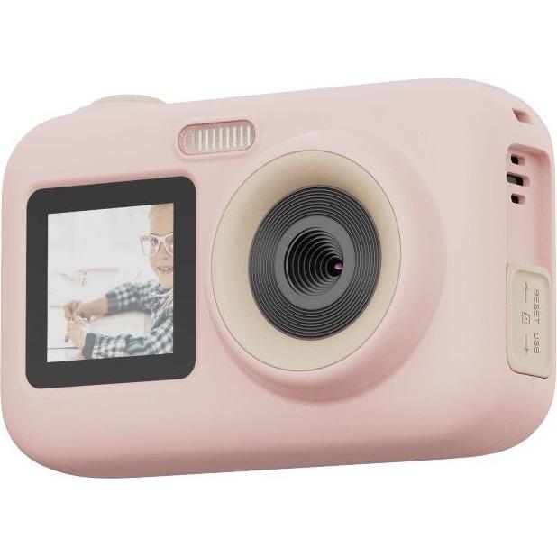 Sjcam FunCam Plus (30p), Pink Action Cam mit 12 MP, 1080p Videoauflösung und 2,4" Farbdisplay