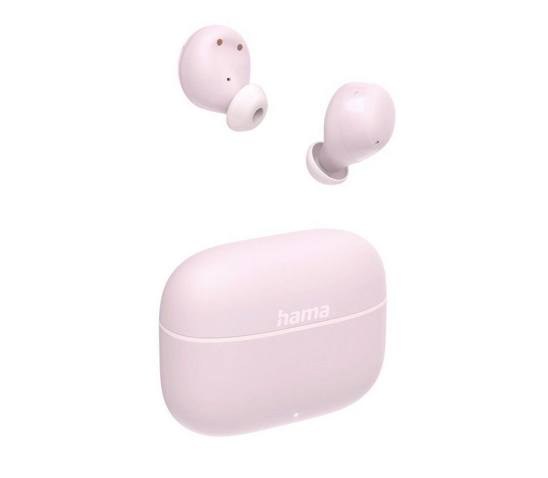 Hama Freedom Buddy II, True Wireless In-Ear Kopfhörer mit Bass Boost, Ladecase und bis zu 20h Akkulaufzeit, Bluetooth 5.3, kompatibel mit Siri und Google Assistant