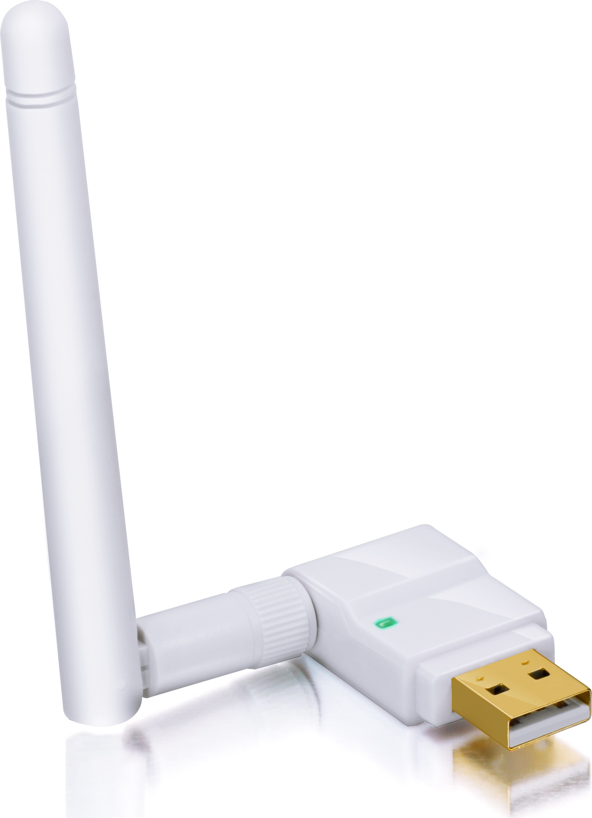 CSL WLAN-Dongle 300 Mbit/s, USB 2.0 Stick mit abnehmbarer Antenne, kompatibel mit Windows 8/8.1