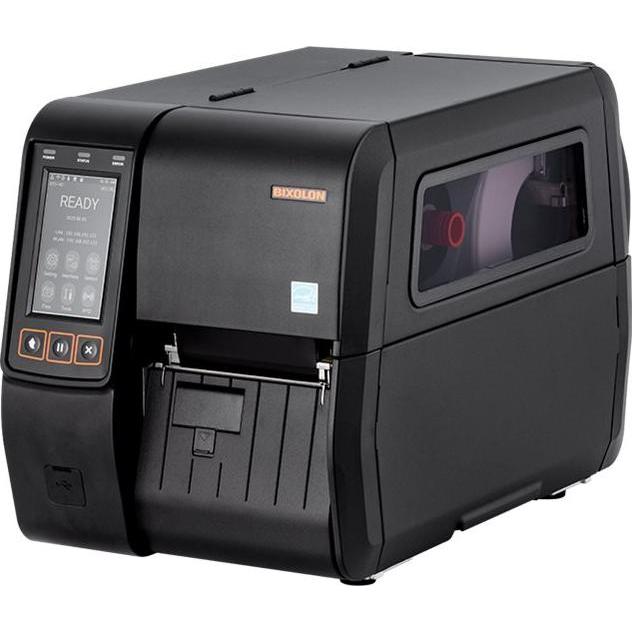 Bixolon 600dpi Thermal Transfer Serial Etikettendrucker, 114 mm maximale Druckbreite, 512 MB RAM, robust für industrielle Nutzung