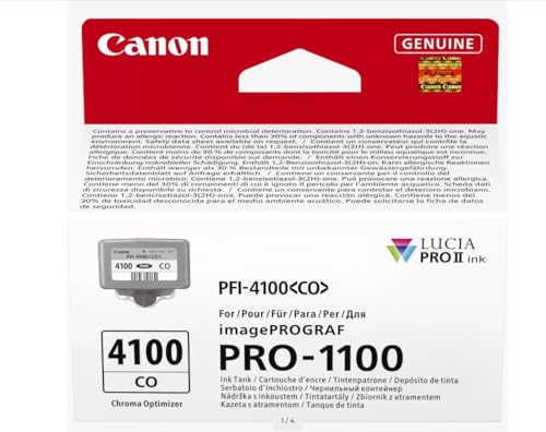 Canon PFI-4100 R, Druckerpatrone mit 80 ml, rot, LUCIA PRO II Technologie