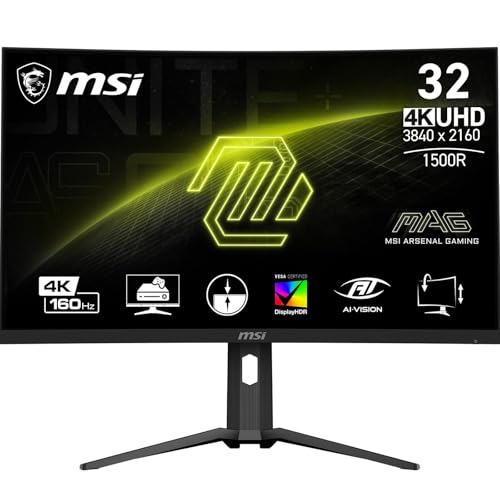 MSI MAG 321CUPDE, Office-Monitor mit hoher Auflösung und schnellem Reaktionszeit