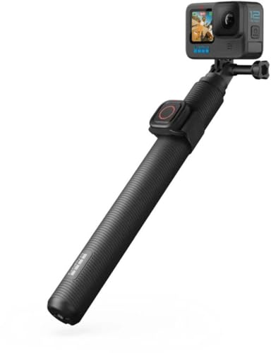 GOPRO AGXTS-002 Verlängerungsstange mit Shutter Remote, ausziehbar bis 122 cm, wasserdicht, Schwarz