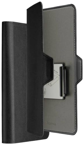 Hama Eco XXL Booklet Universal Universal Schwarz, Premium Portable Wallet Case 8,0 x 17,0 cm