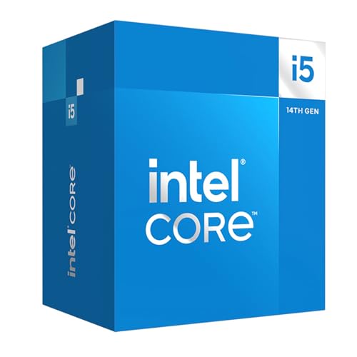 Intel Core i5-14400, 10-Kern Prozessor mit 4,7 GHz Turbo-Boost, LGA 1700 Socket, 20 MB Cache, 64-Bit, inklusive Kühler
