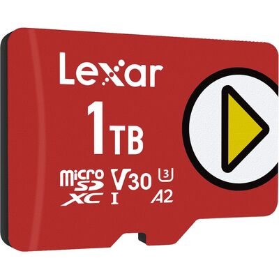 Lexar microSD-XC PLAY UHS-I V30, 1 TB Speicherkarte für schnelle Datenübertragung