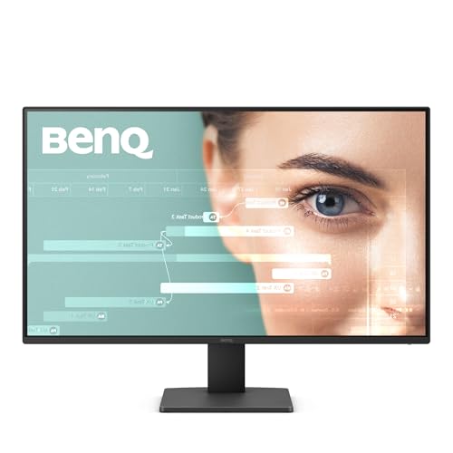 BenQ GW2791 27 Zoll 1080p FHD 100Hz IPS Eye-Care-Monitor, ultraschmaler Rahmen, TÜV-zertifiziert, flimmerfrei, Low Blue Light Plus, Eye-CareU