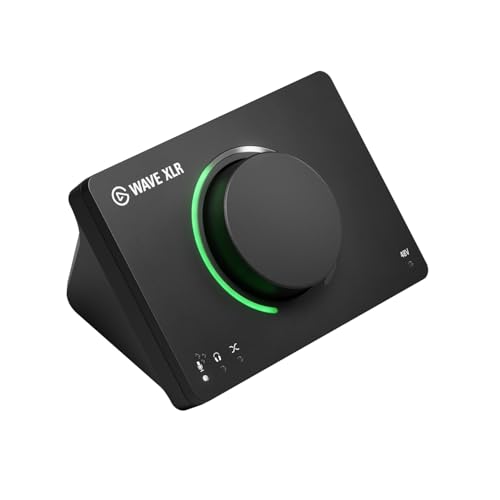 Elgato Wave XLR MK.2, USB Audio Interface und DSP Mixer für XLR Mikrofone, 80dB Gain, Onboard Effekte, LED Feedback, Touch Mute, kompatibel mit Stream Deck, PC & Mac
