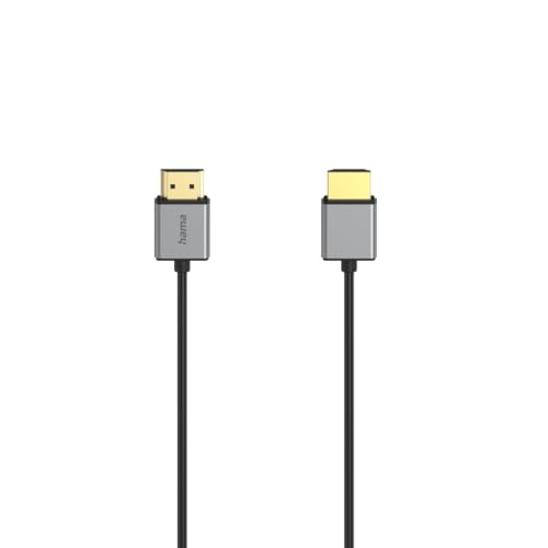 Hama HDMI™-Kabel Ultra High Speed 8K, zertifiziert, flexibles Alu-Design, 1.5 m