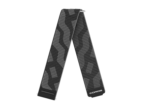 COROS PACE Pro Sport Uhrenarmband, Schwarz Nylon, Quick Release, 22 mm, für Handgelenke 140-210 mm
