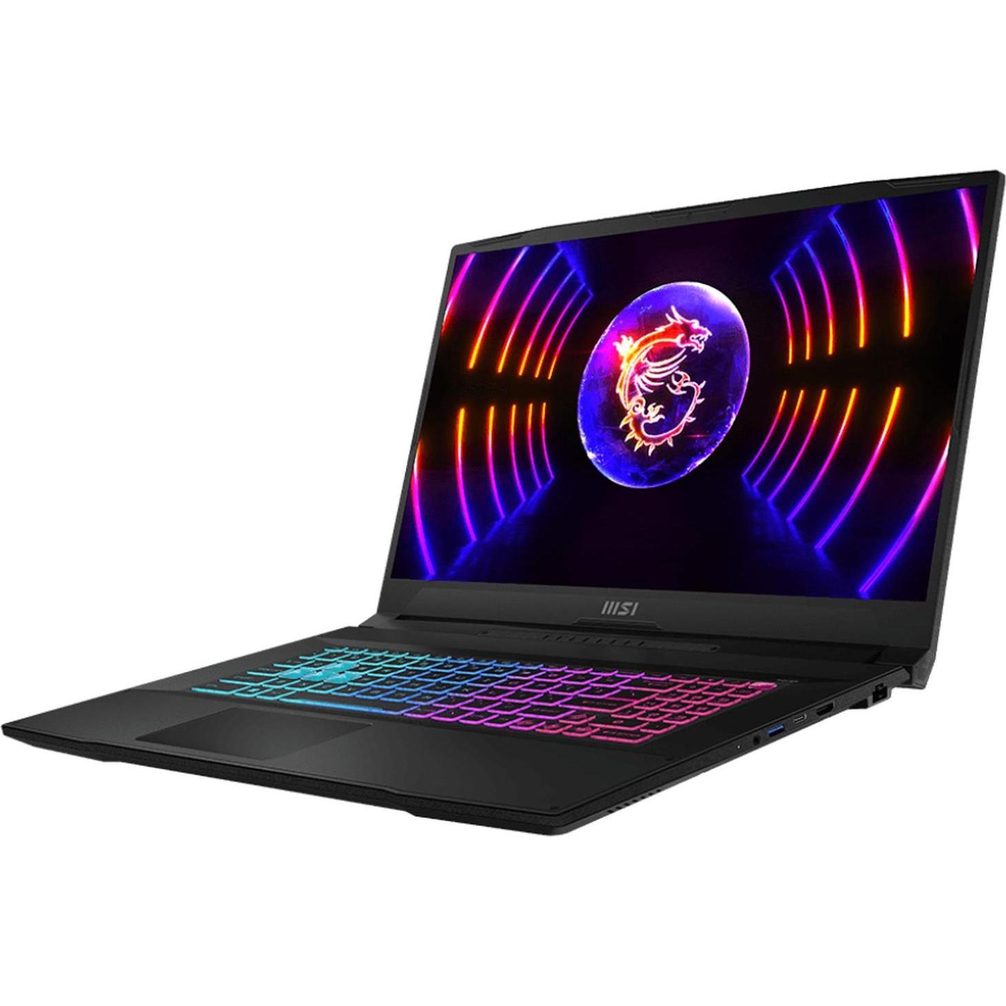 MSI Katana 17 B13VFK-442, Gaming-Notebook mit Intel Core i7-13620H, 16 GB RAM, 512 GB SSD, 17,3 Zoll Full HD Display, NVIDIA GeForce RTX 4060, Schwarz