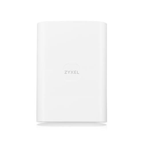 Zyxel FWA70 5G Outdoor LTE Modem Router, bis zu 2,5 Gbit/s, NebulaFlex-Technologie, weiss