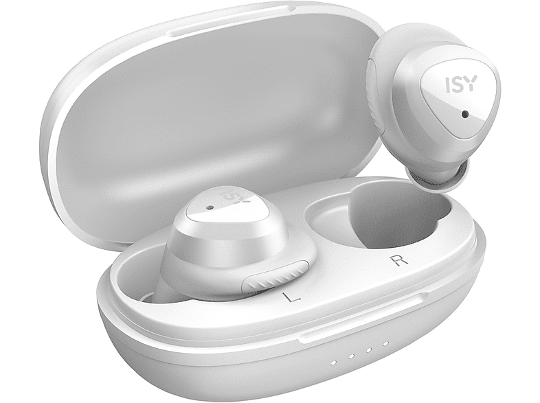 ISY ITW-9000-WT, True Wireless In-ear Kopfhörer Bluetooth, Weiß