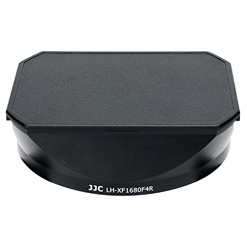 JJC LH-XF1680F4R, Gegenlichtblende für Fujifilm XF16-80mm f/4 R OIS WR, Aluminiumlegierung, mattes Design