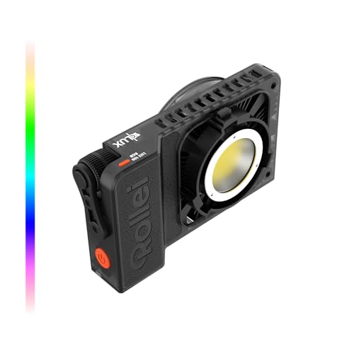 Rollei Lux 100 RGB LED-Dauerlicht, 100W Leistung, duale Leistungsstufen